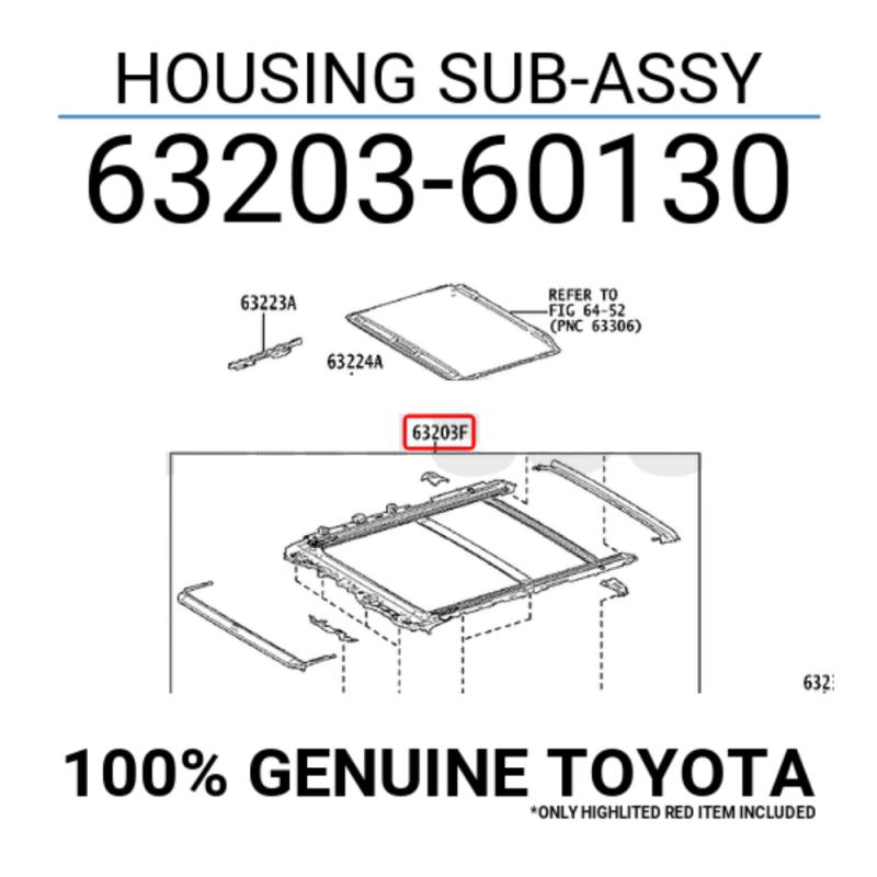 Frame Assembly-Sunroof - 6320360130